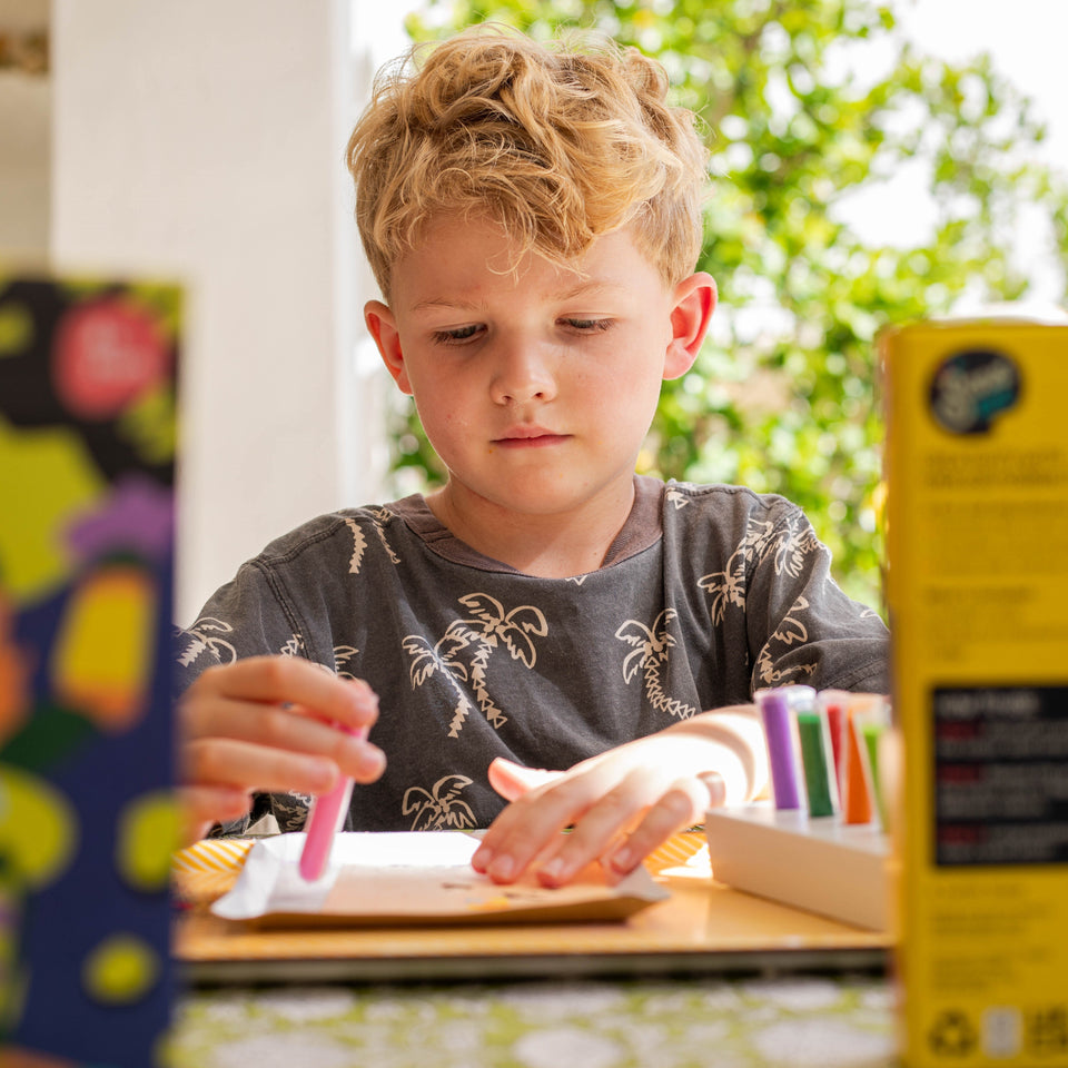 ¿A qué edad pueden empezar los niños con el sand art?