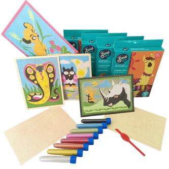 Mini Pack de Arte con Arena — 2 Diseños para Empezar