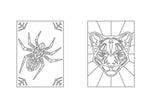Araña y Tigre - Mini Pack