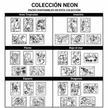 Bajo el mar - Pack Neon