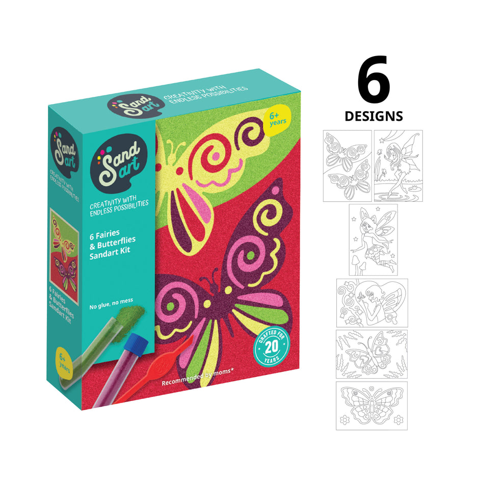 Mariposas y Hadas - 6 Pack