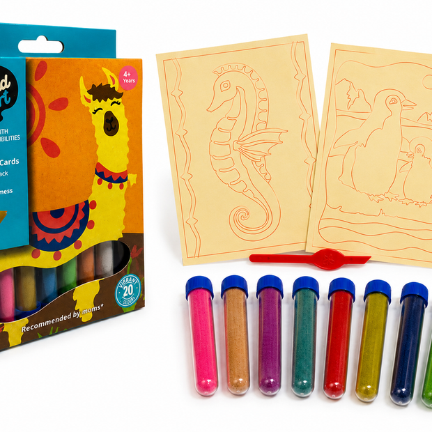 Pinguino y caballito - Mini Pack