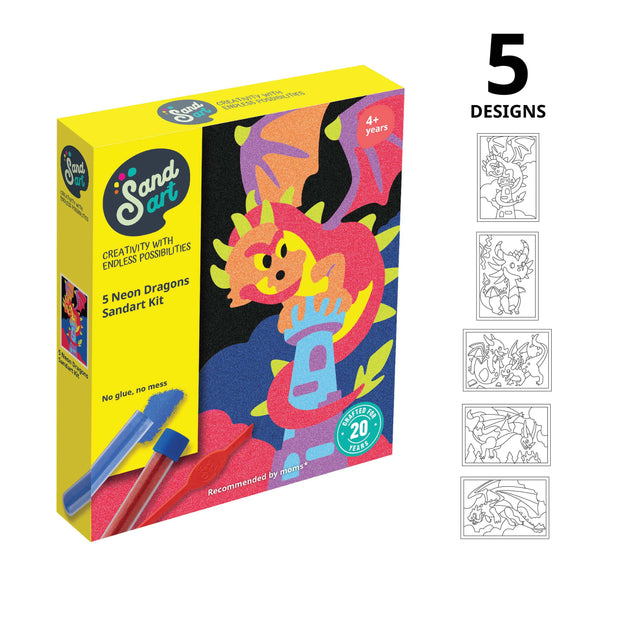 Dragones - Pack Neon