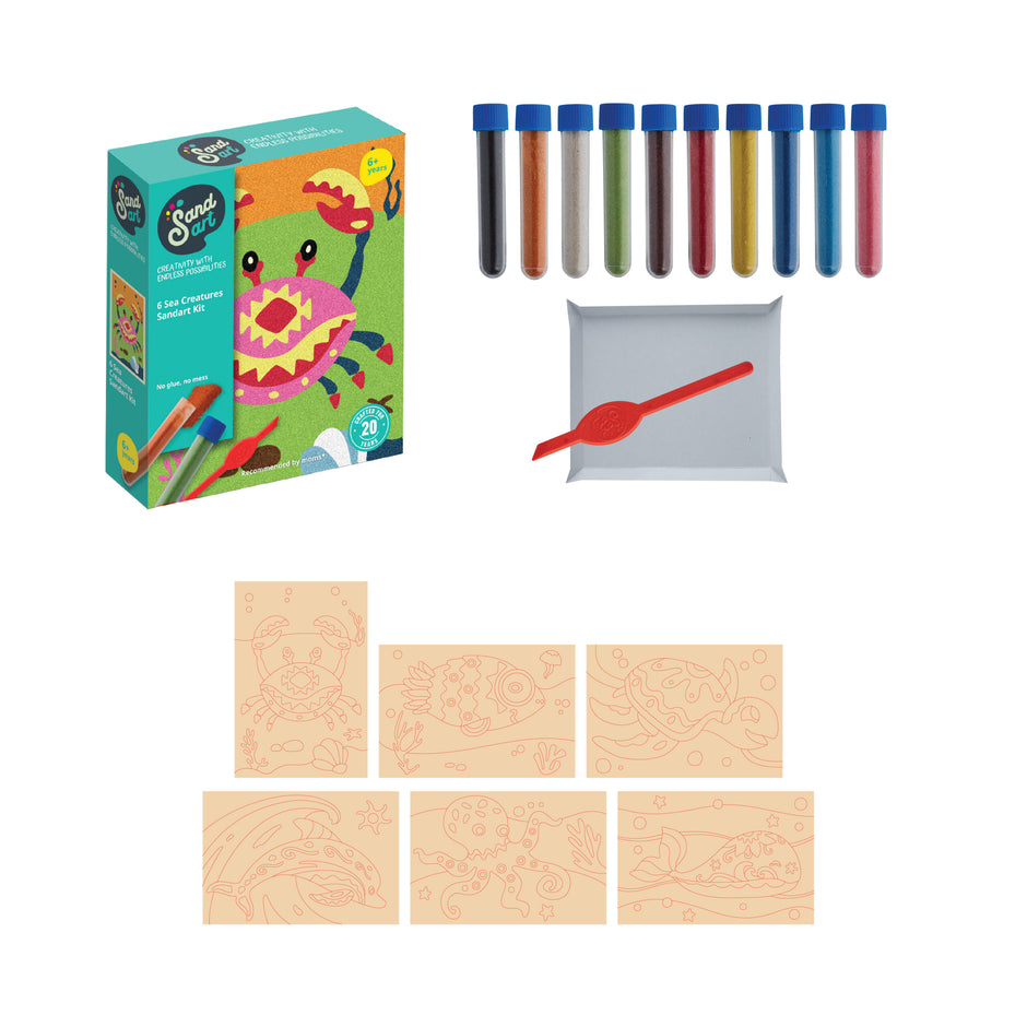 Criaturas del mar - 6 Pack