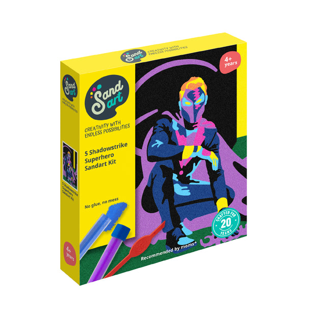 Superheroe Sombra - Pack Neon