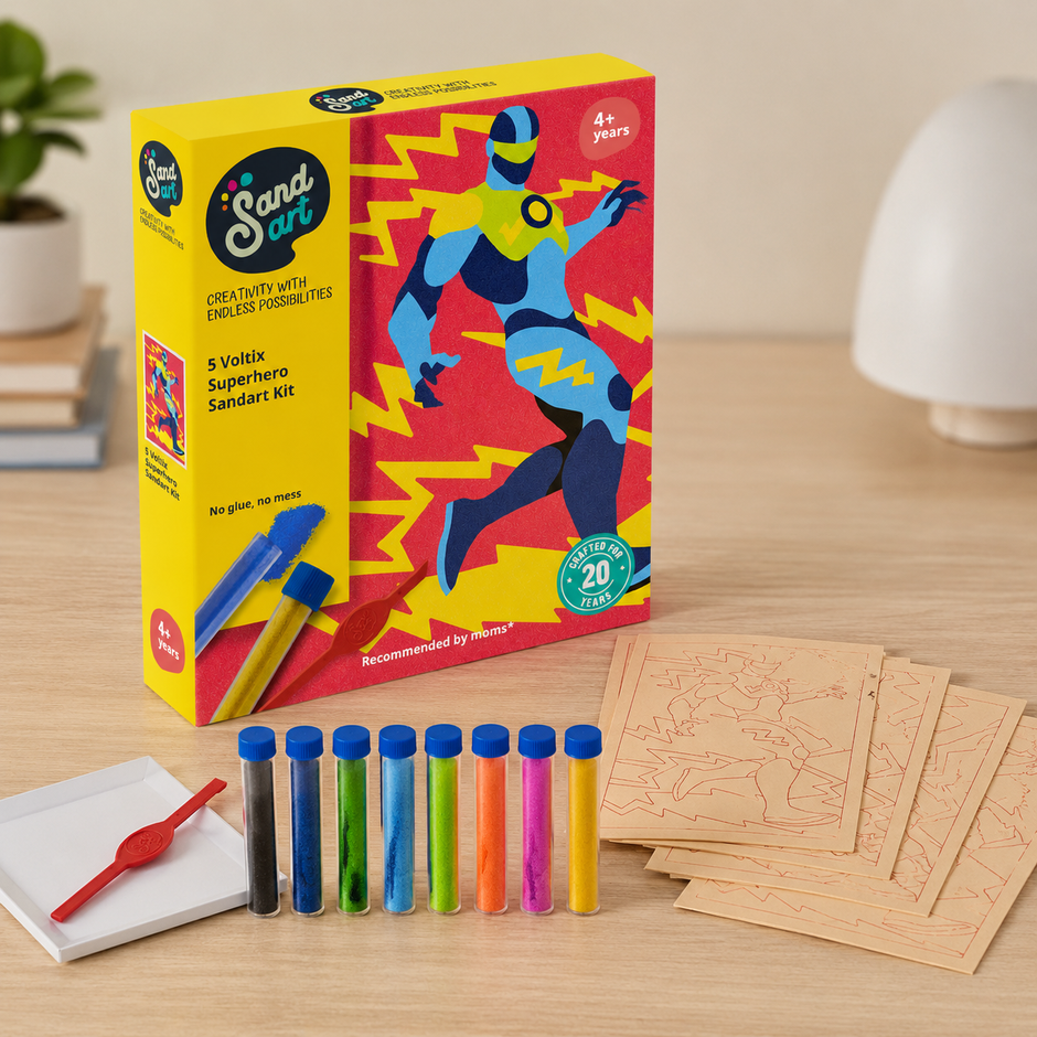 Superhéroe Voltix - Pack Neon