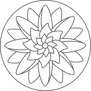 Mini Circulo 10 - Flor