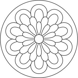 Mini Circulo 9 - Flor