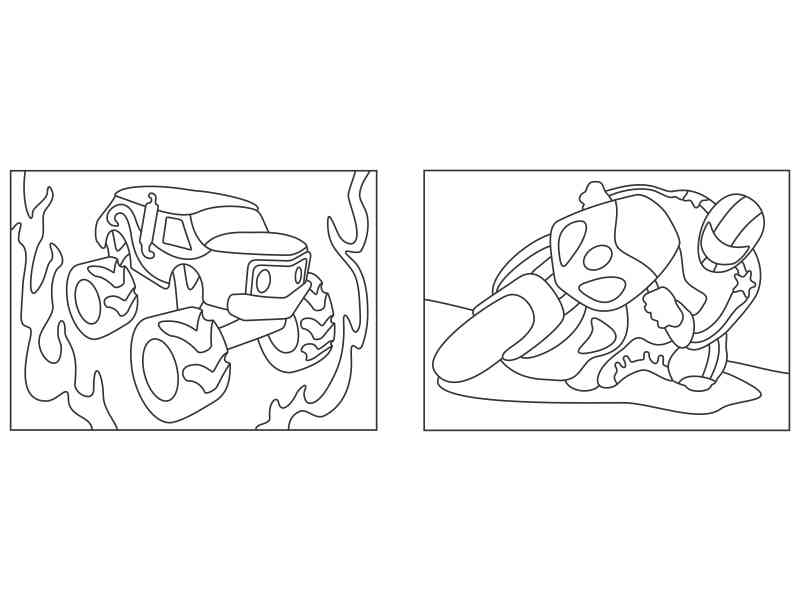 Camion y moto - Mini Pack