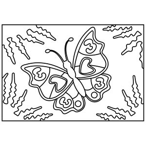 Tarjeta 208 Mariposa