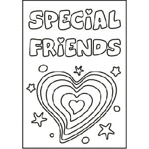 Tarjeta 75 Friends