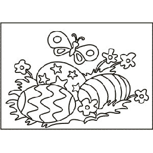 Tarjeta 82 Huevos de Pascua