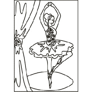 Tarjeta 83 Bailarina